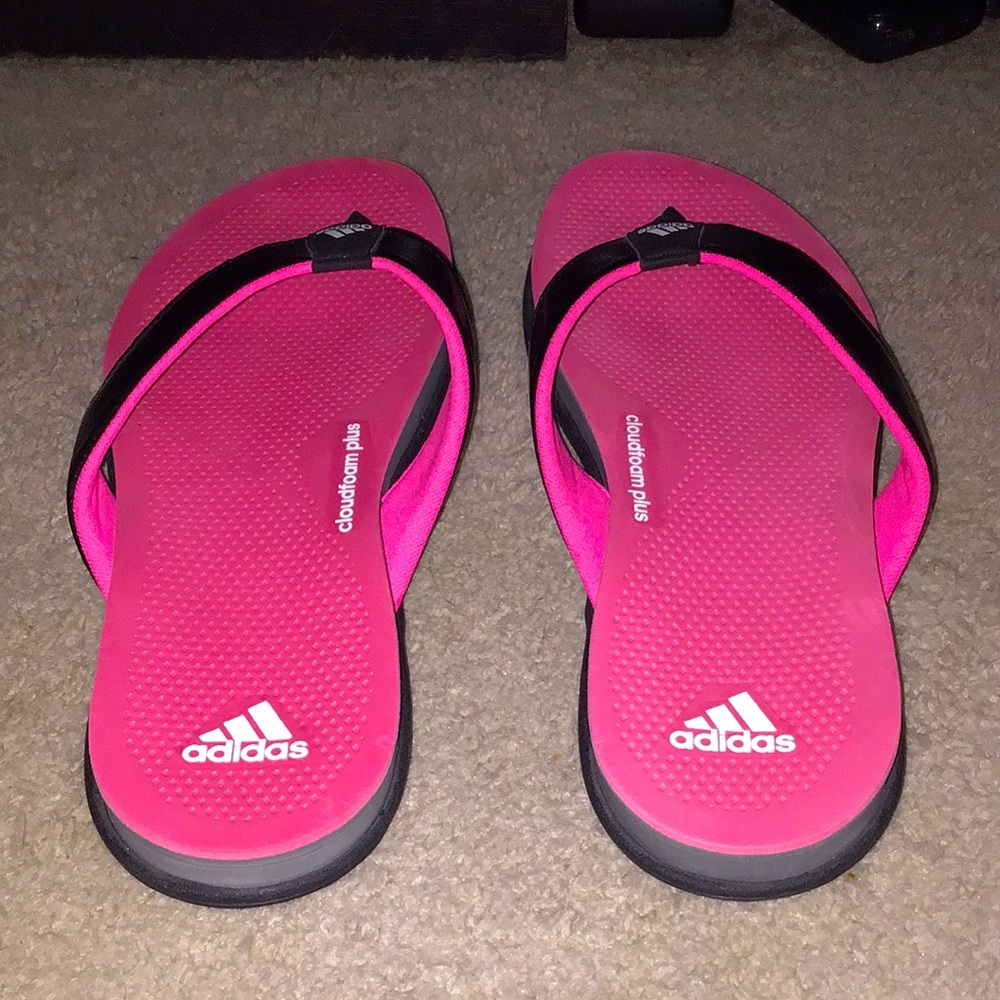 Adidas Cloud foam plus Flip Flops sandals - Picture 2 of 4
